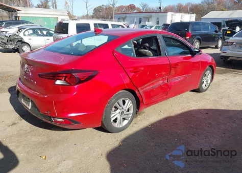 2020 Hyundai Elantra Sel из США, поврежденный, VIN 5NPD84LF4LH569362